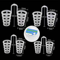 New Blue Silicone 4/8Pcs/Set Snoring Solution anti Snoring Devices Snore Nose Vents Nasal Dilators for Better Sleep Sleeping Aid